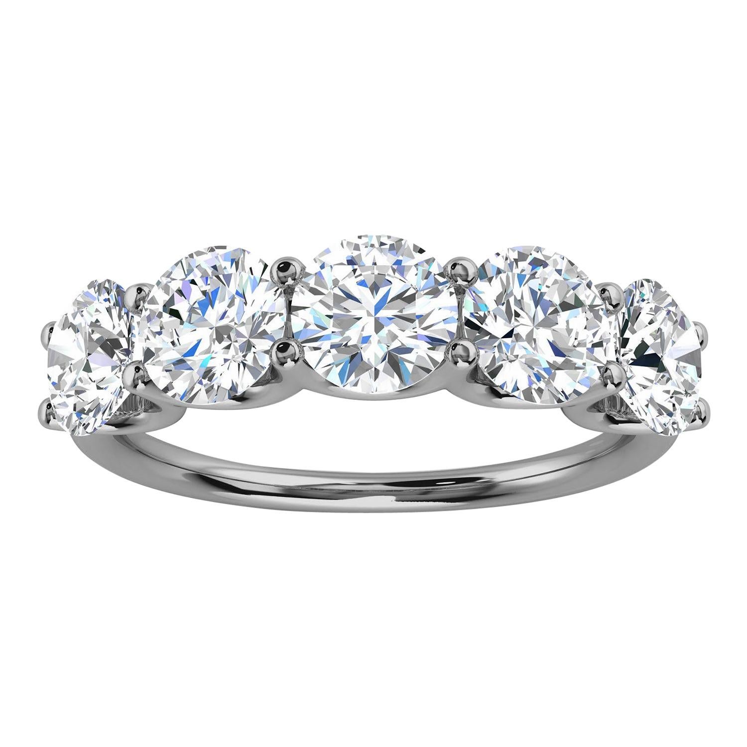 18K White Gold Sevilla Diamond Ring '2.5 Ct. Tw' For Sale
