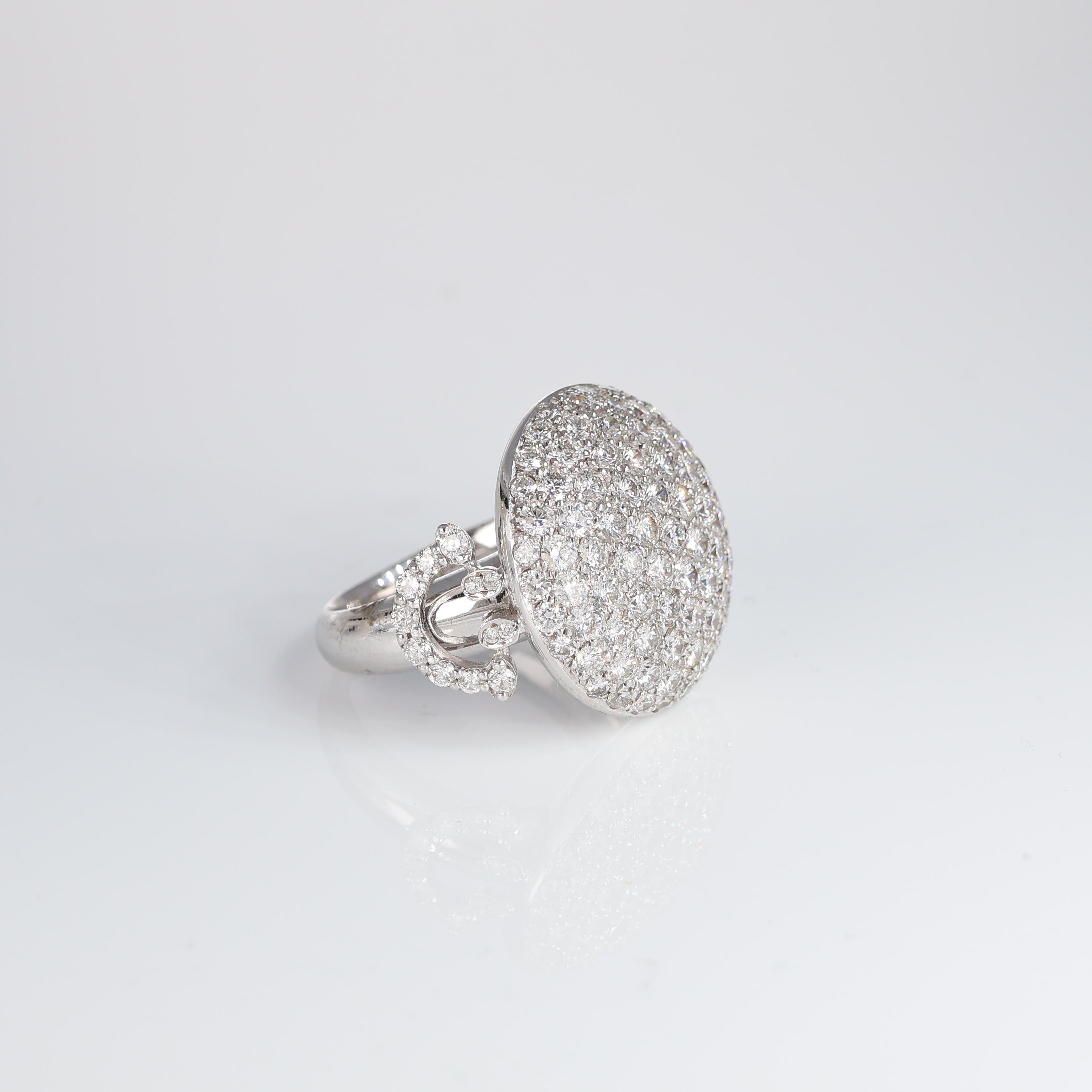 18k White Gold 