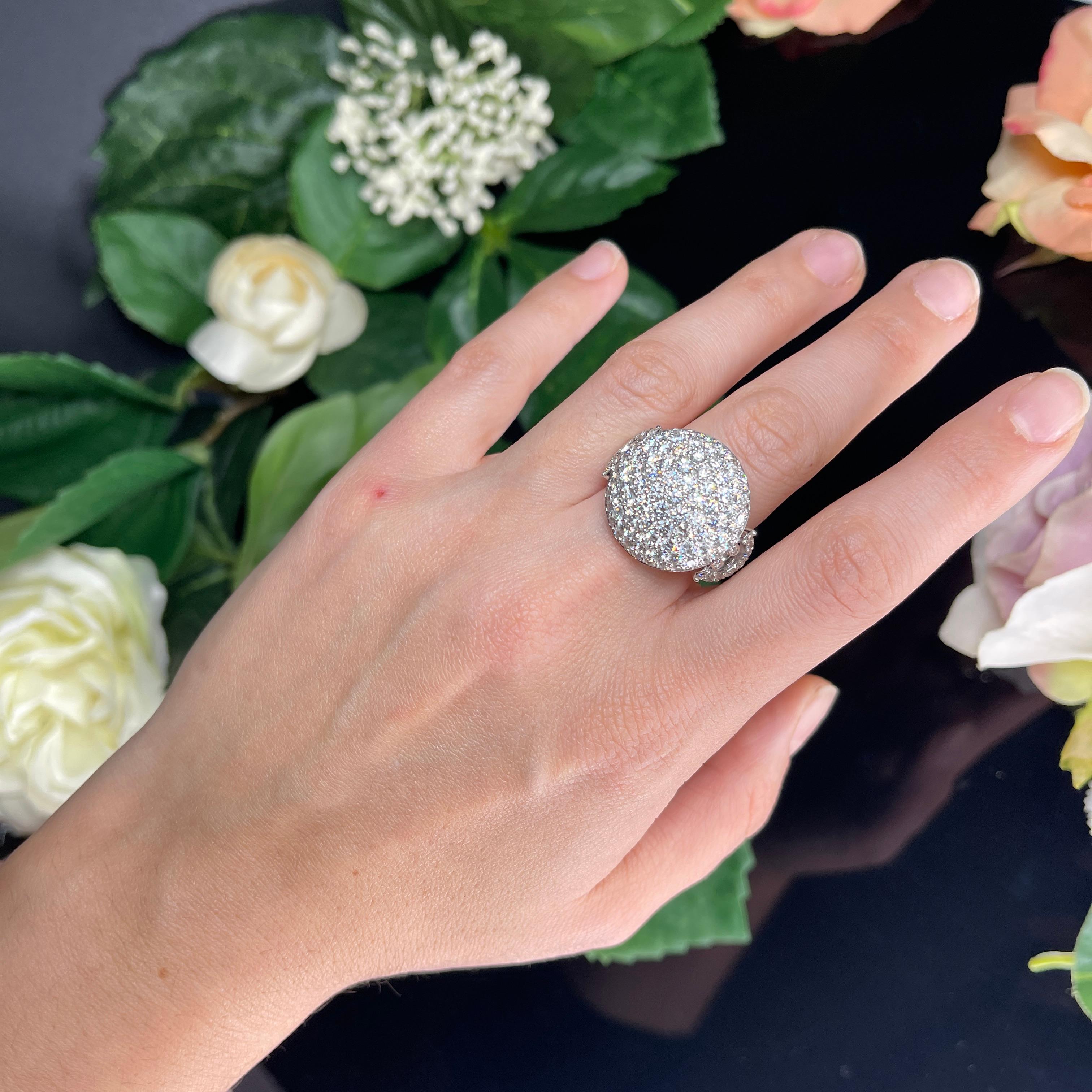 18k White Gold 