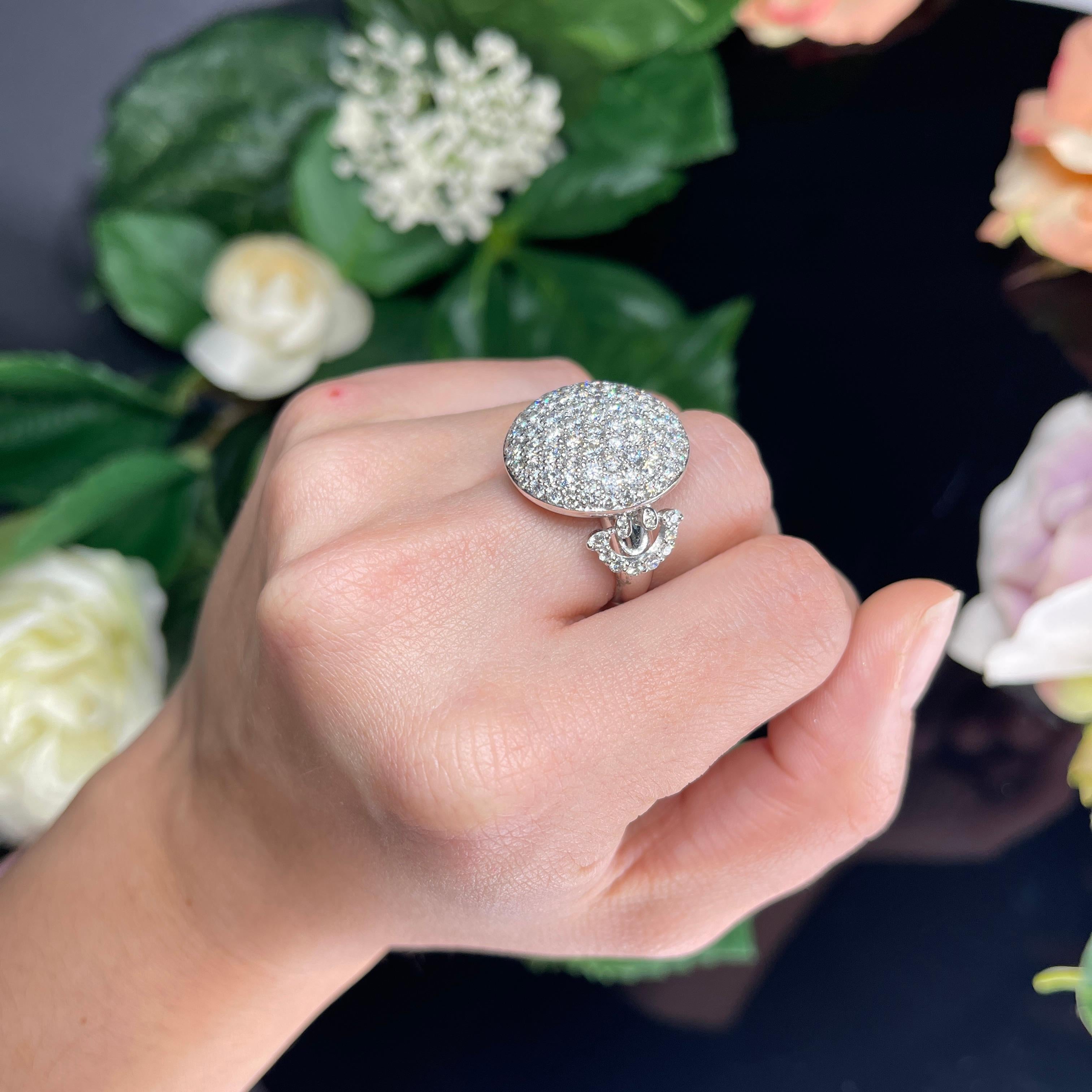 18k White Gold 