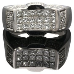 Anillo de oro blanco de 18 quilates