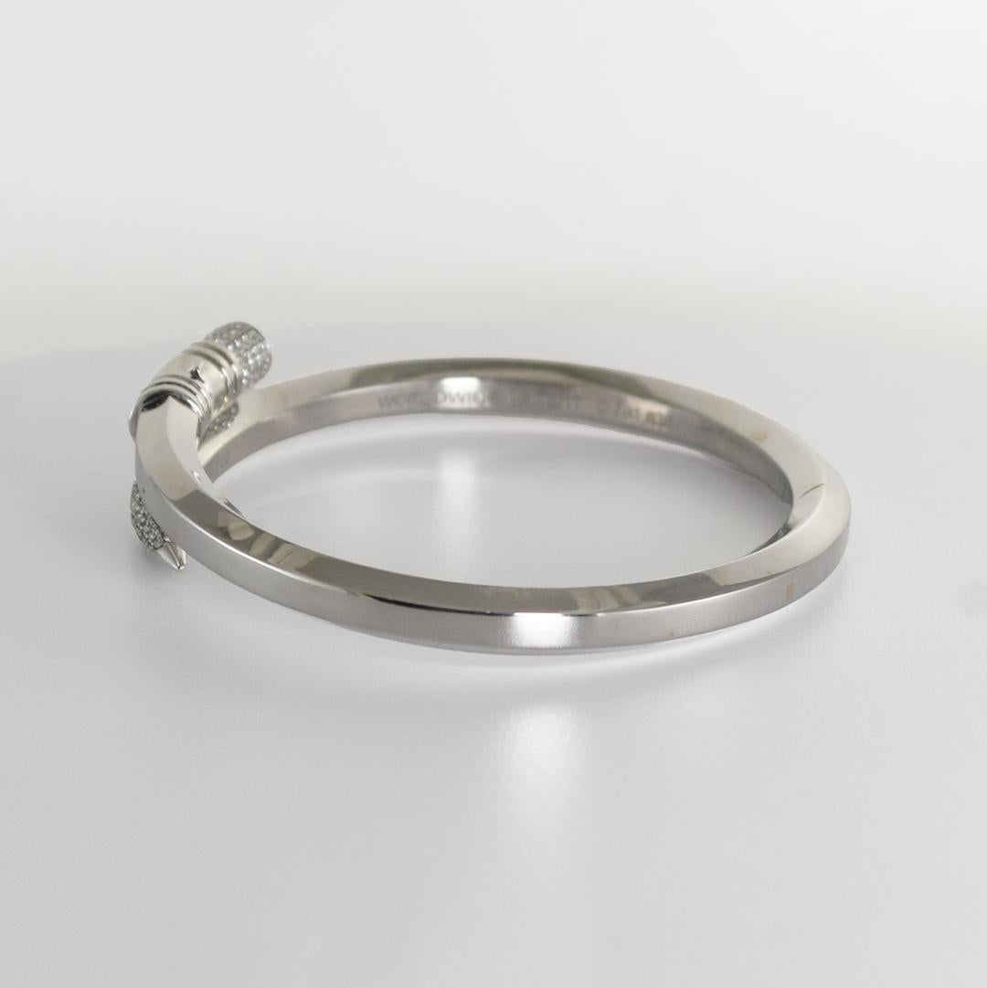 18 Karat Weißgold Tzuri „The Expression“ Diamantarmband im Zustand „Hervorragend“ im Angebot in Laguna Beach, CA