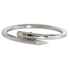 Tzuri, bracelet « The Expression » en or blanc 18 carats et diamants