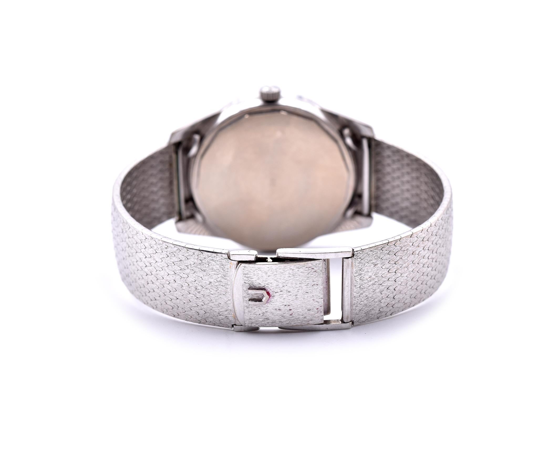 universal geneve 14k solid gold watch