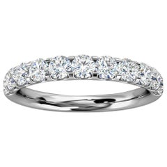 18K White Gold Valerie Micro-Prong Diamond Ring '3/4 Ct. Tw'