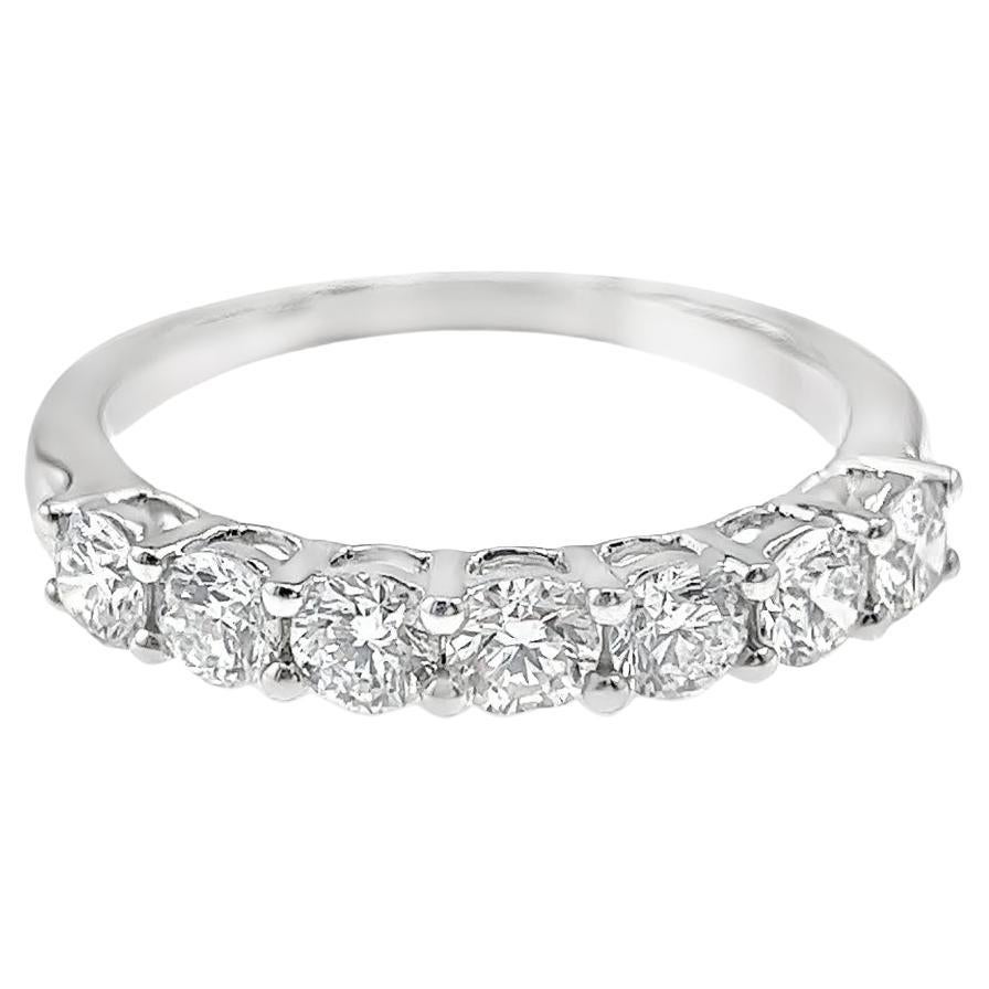18K White Gold VS Diamond Classic Design Engagement Fashion Ring For Sale