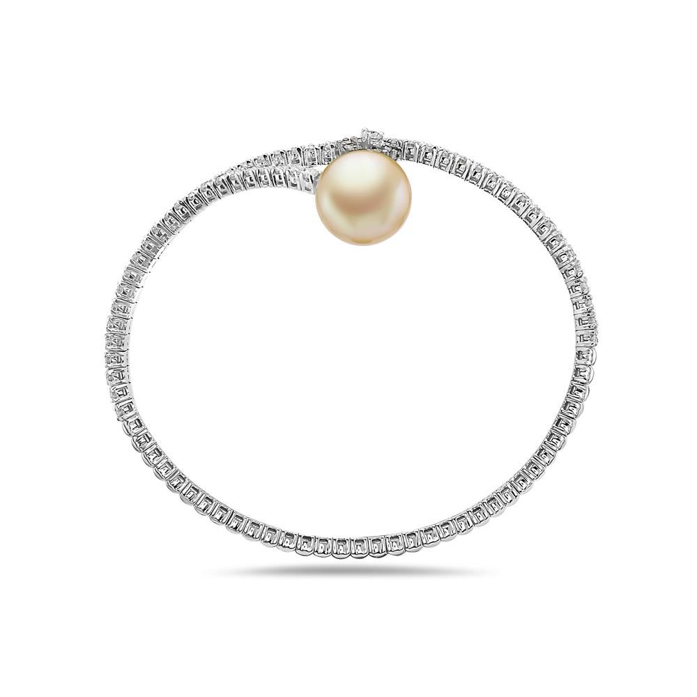 champagne pearl bracelet