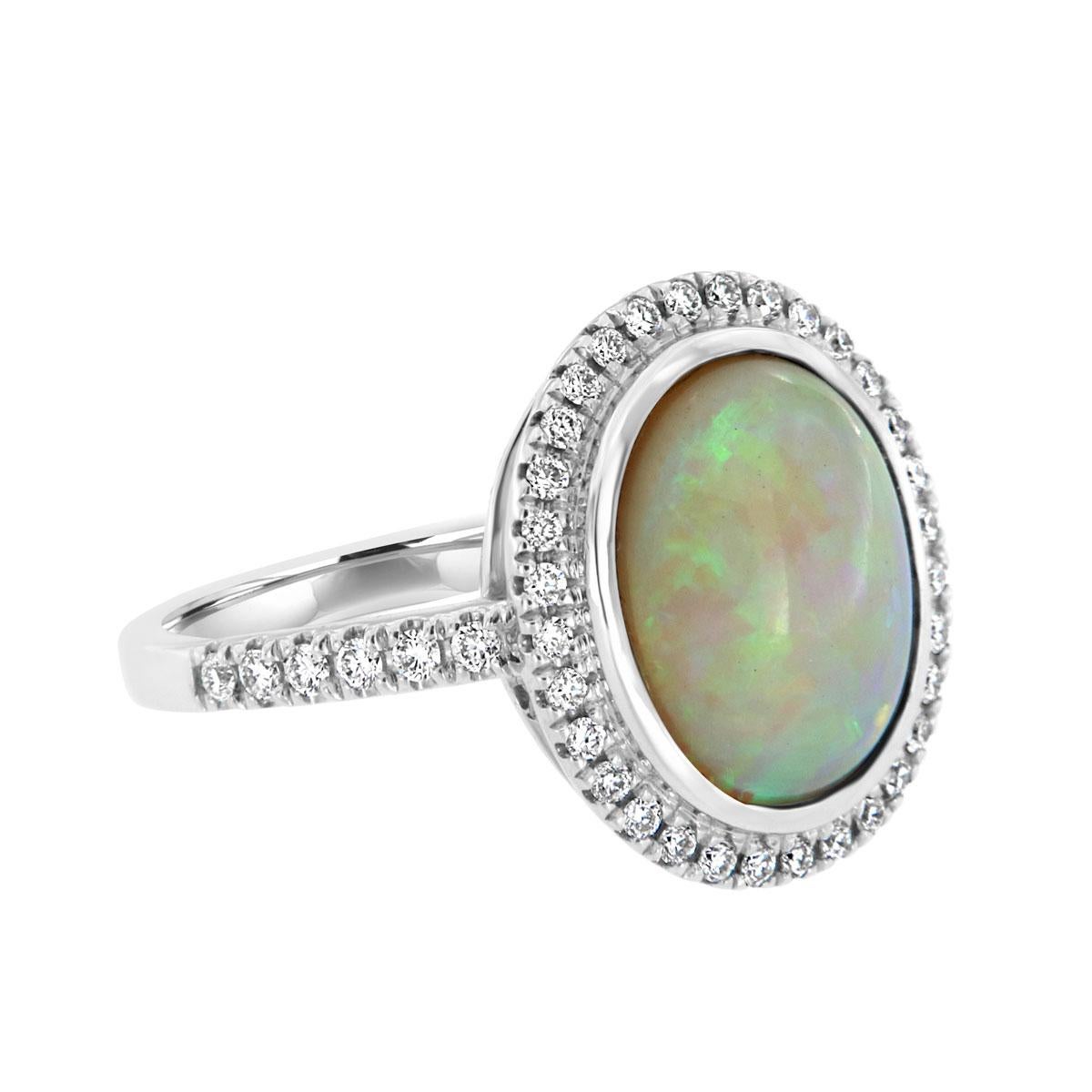 3 carat opal ring