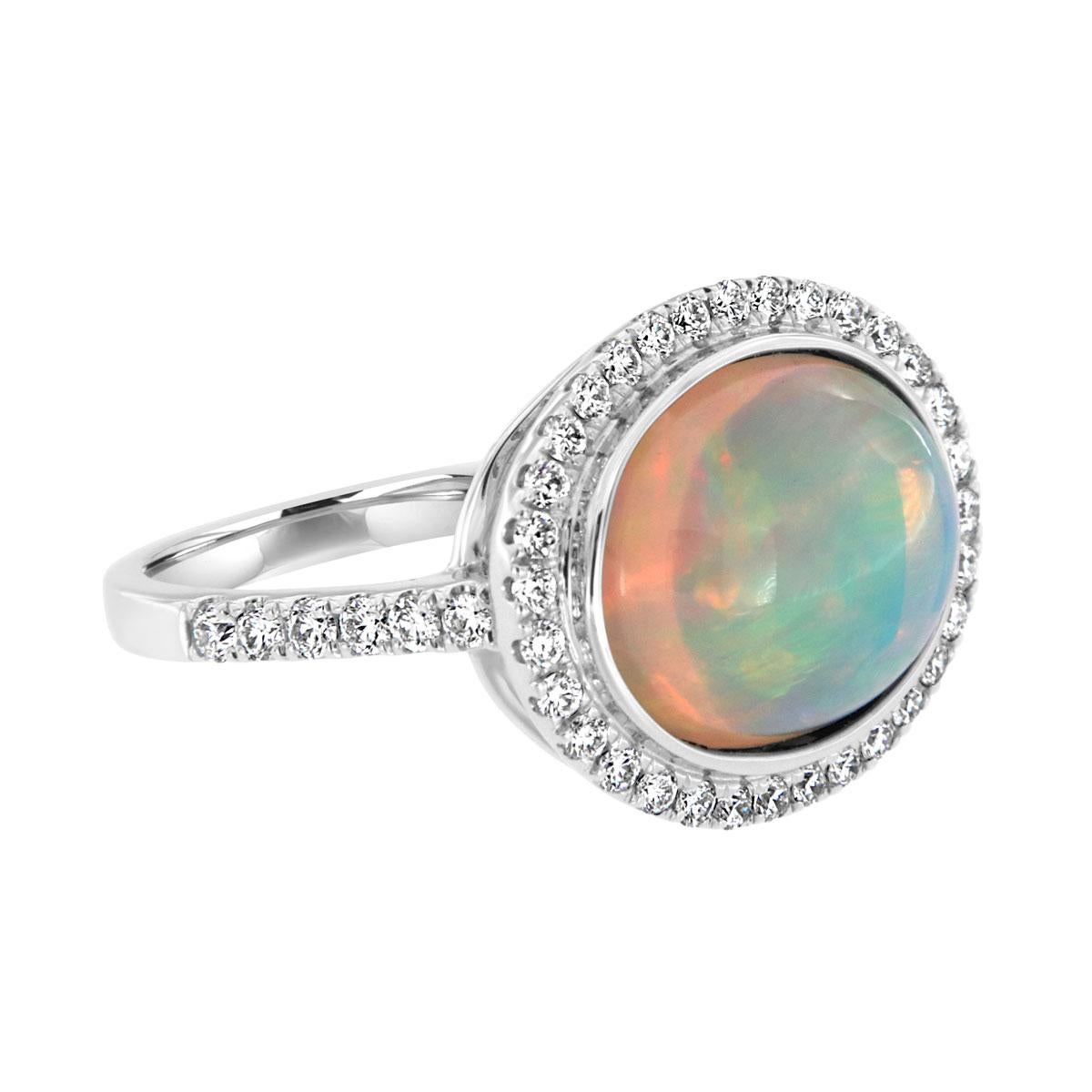 4 carat opal ring