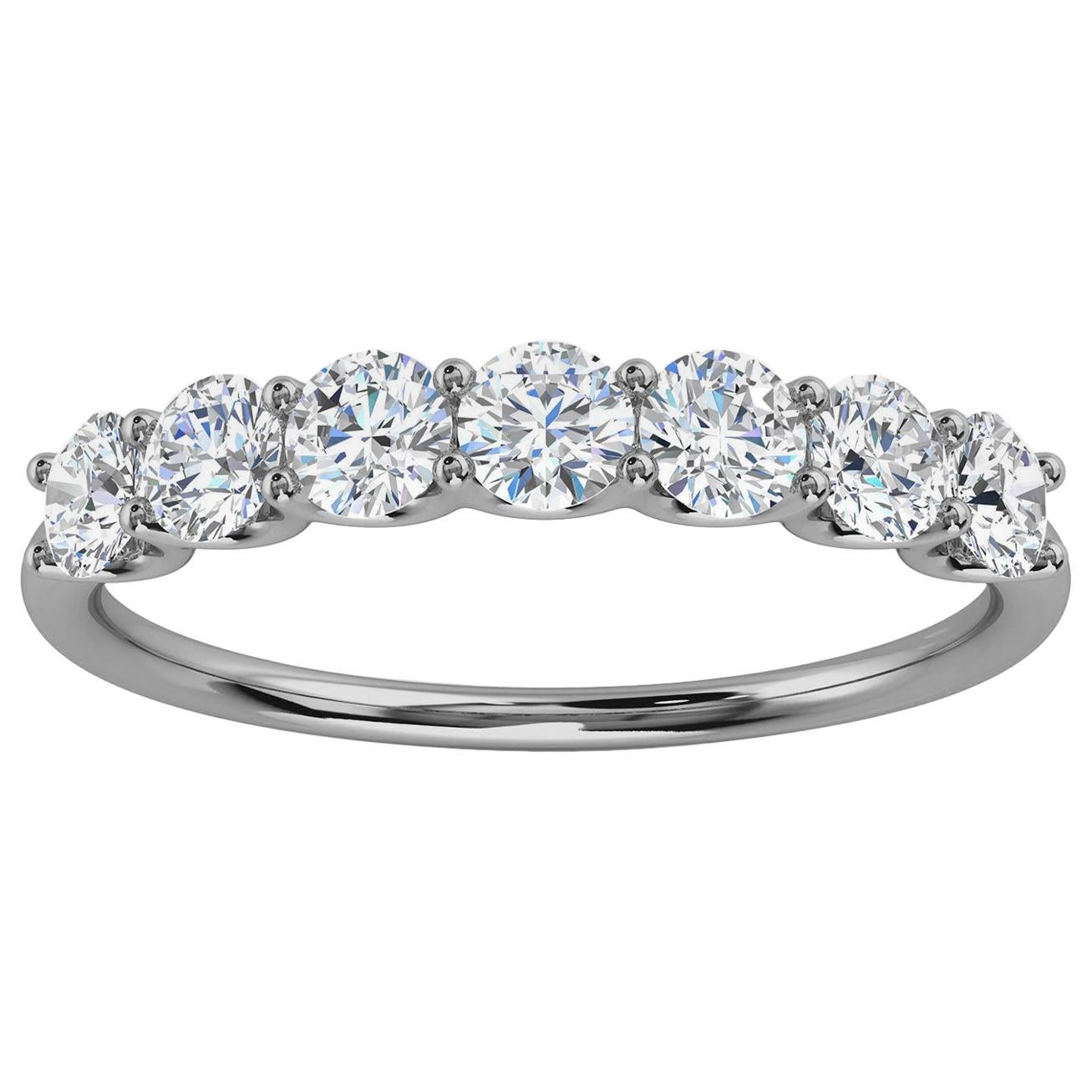 18k White Gold Winter Diamond Ring '3/4 Ct. Tw' For Sale
