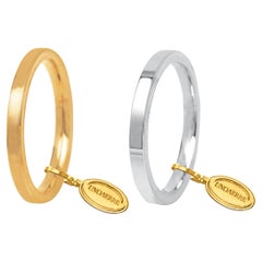 18 Karat Weiß- oder Gelbgold Pradera Jazz Ehering