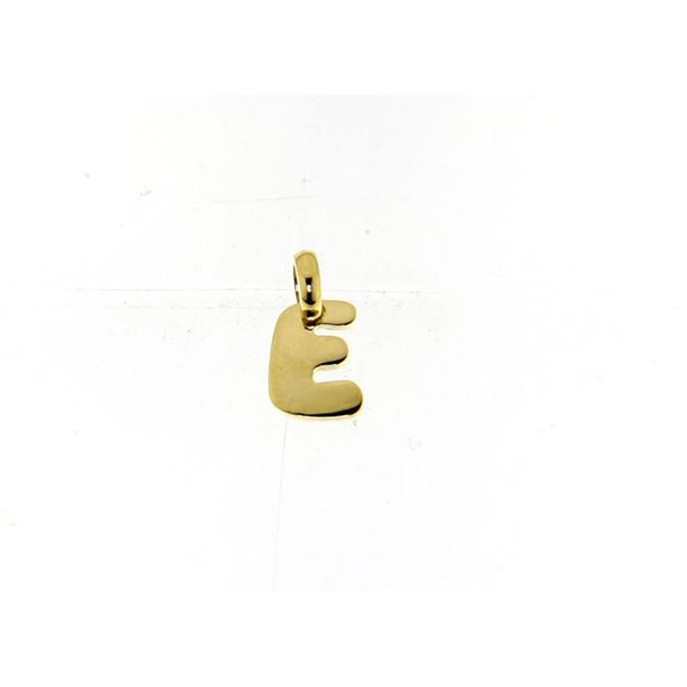 18 Karat Weiß-Rose- und Gelbgold Pradera Alphabet-Kollektion Anhänger für Damen oder Herren