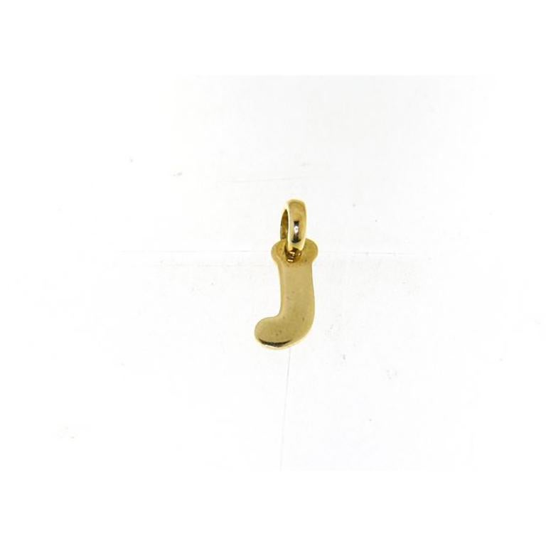 18K White Rose and Yellow Gold Pradera Alphabet Collection Pendant For Sale 3