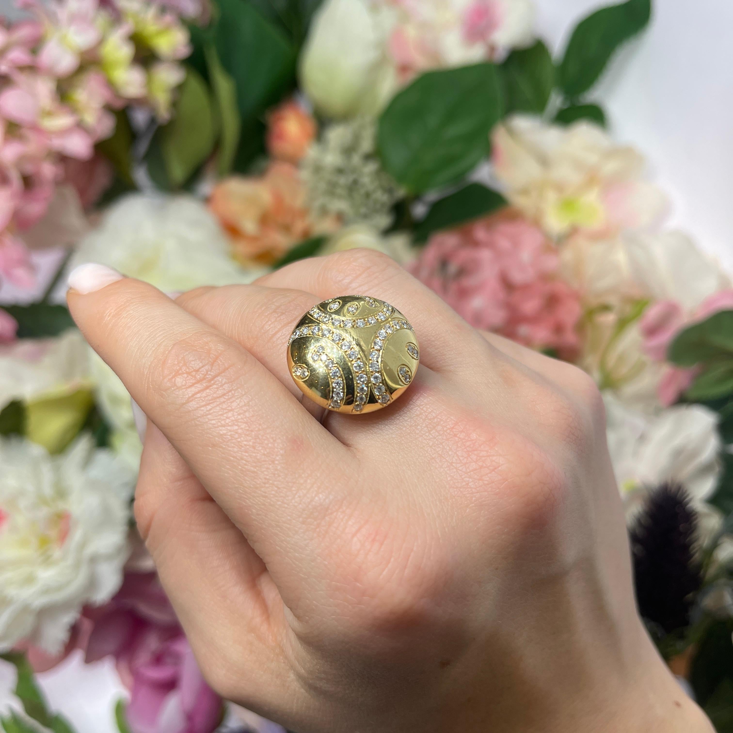 18K Yellow and White Gold 