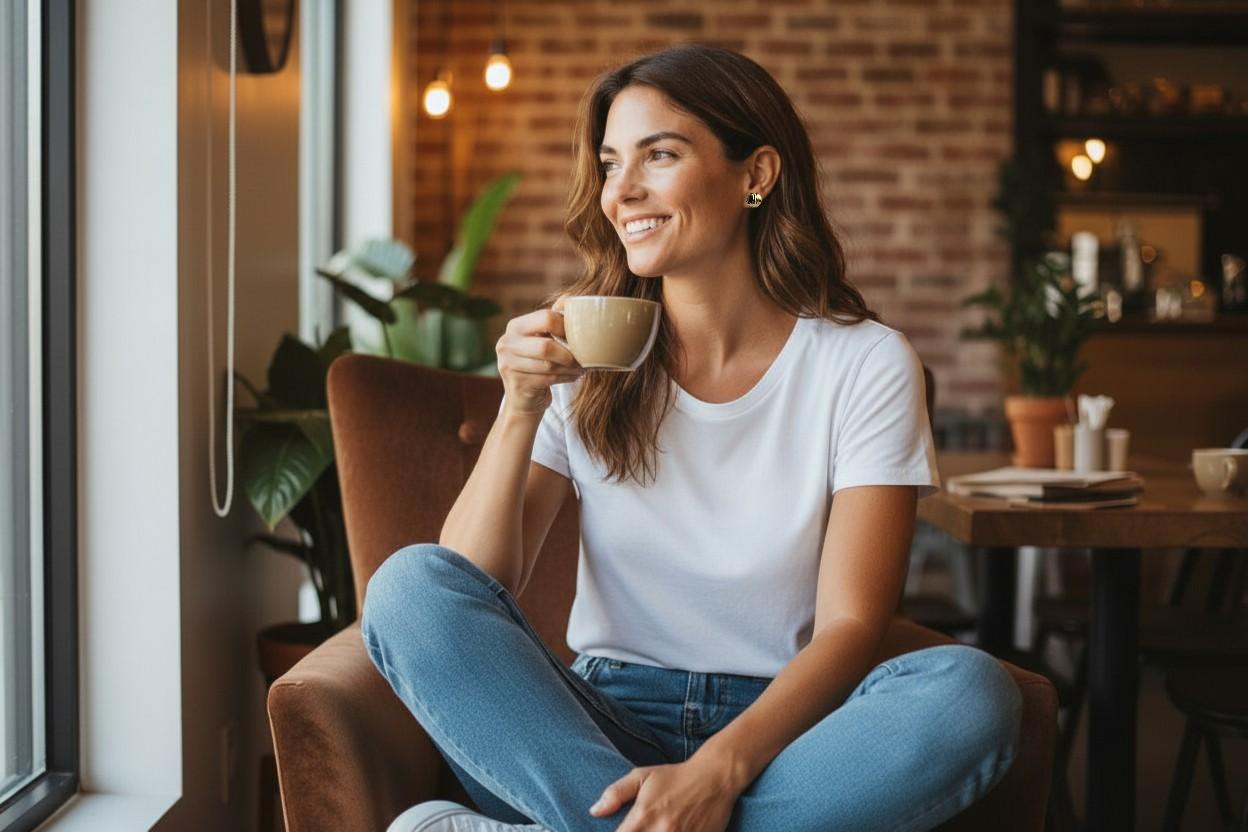 Clips d'oreilles à levier en or jaune cannelé 18K 0,60 pouce par 0,50 pouce en vente 4