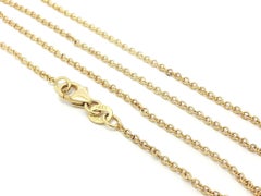 18k Yellow Gold 0.28ctw Pave Diamond Open Peace Symbol Sign Pendant 14k 16"Chain