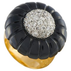 Anello in oro giallo 18 carati con diamante da 0,90 carati MF02-022426