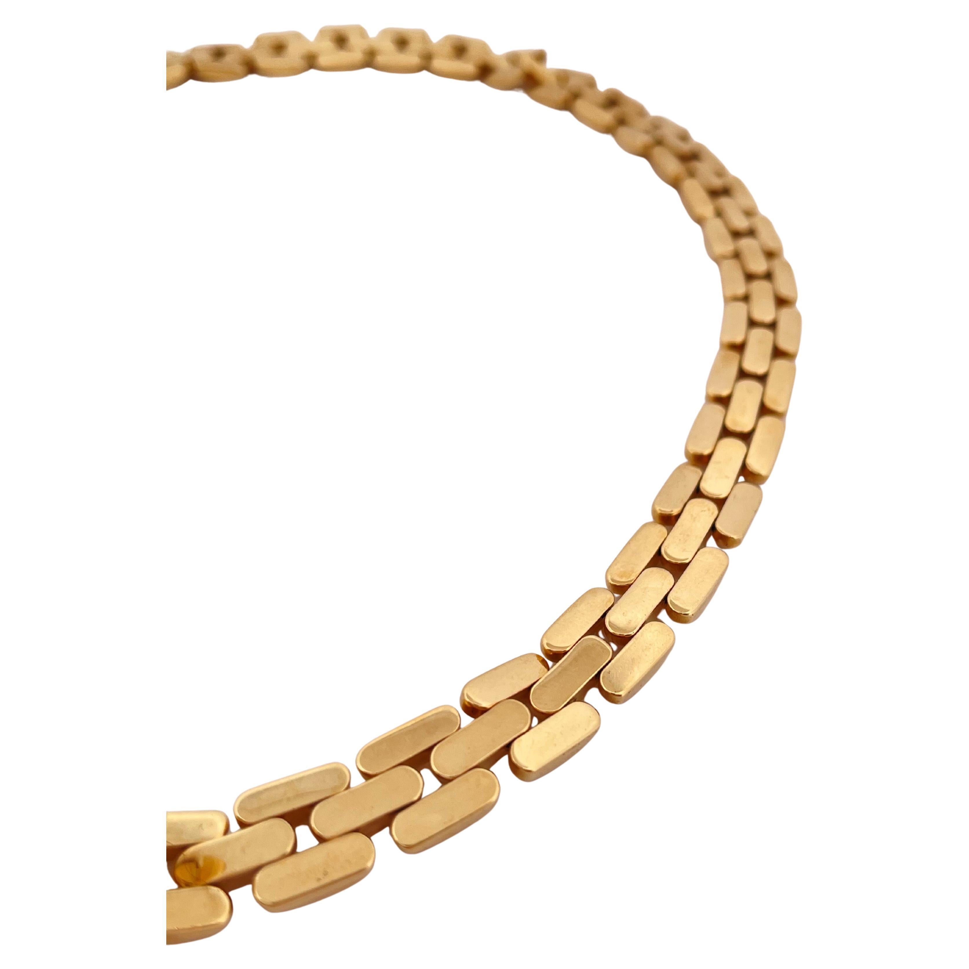 Collar con Hebilla de Diamantes de Oro Amarillo de 18k 1,00ctw G SI1 (48,6g) en Bueno estado para la venta en Sewickley, PA