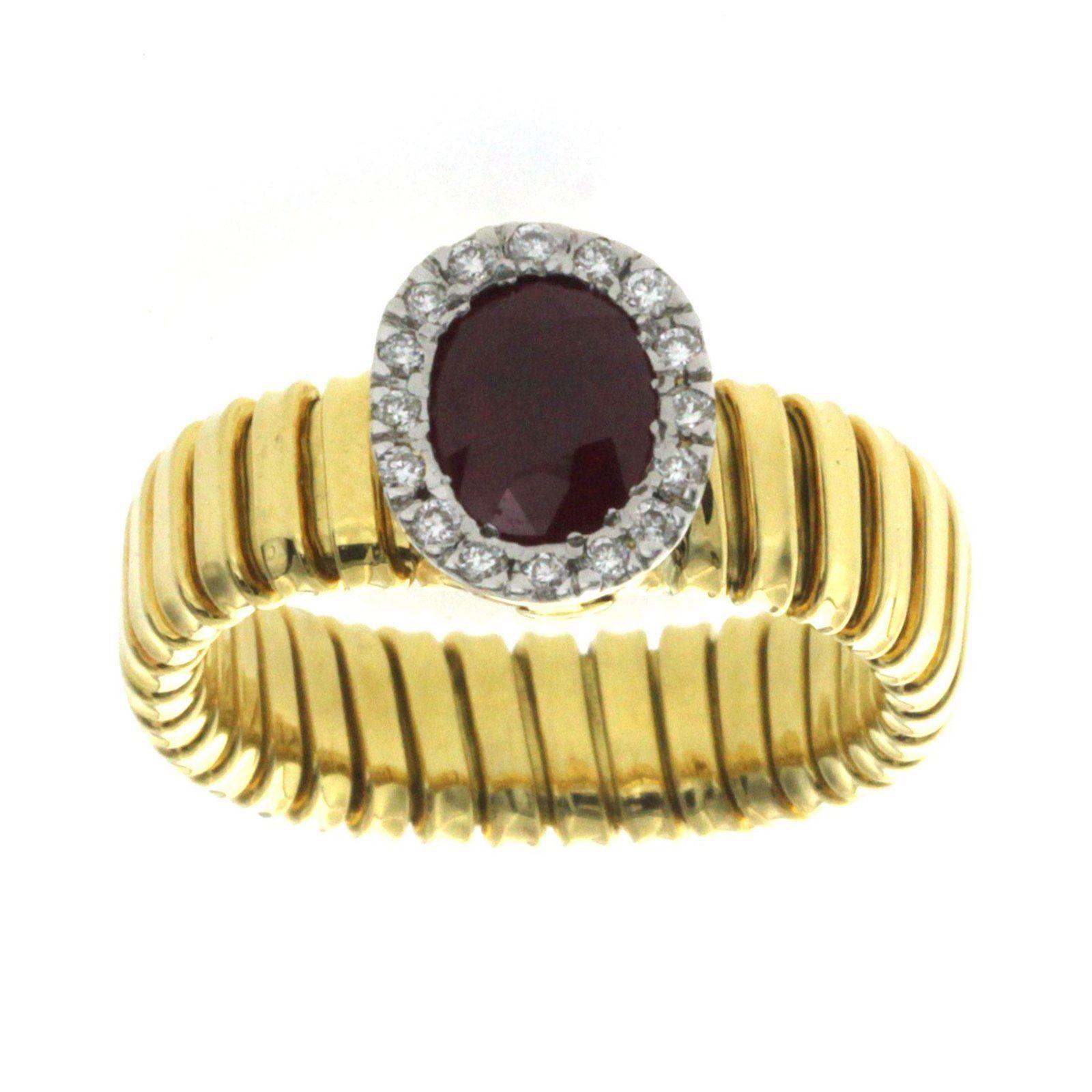 Top: 11 mm
Band Width: 6 mm
Metal: 18K Yellow Gold
Size: 10-10.5
Hallmarks: 18K
Total Weight: 7.4 Grams
Stone Type: 1.20 CT Burma Ruby & 0.15 CT G SI1 Diamonds
Condition: New
Estimated Retail Price: $6800
Stock Number: 30-02216