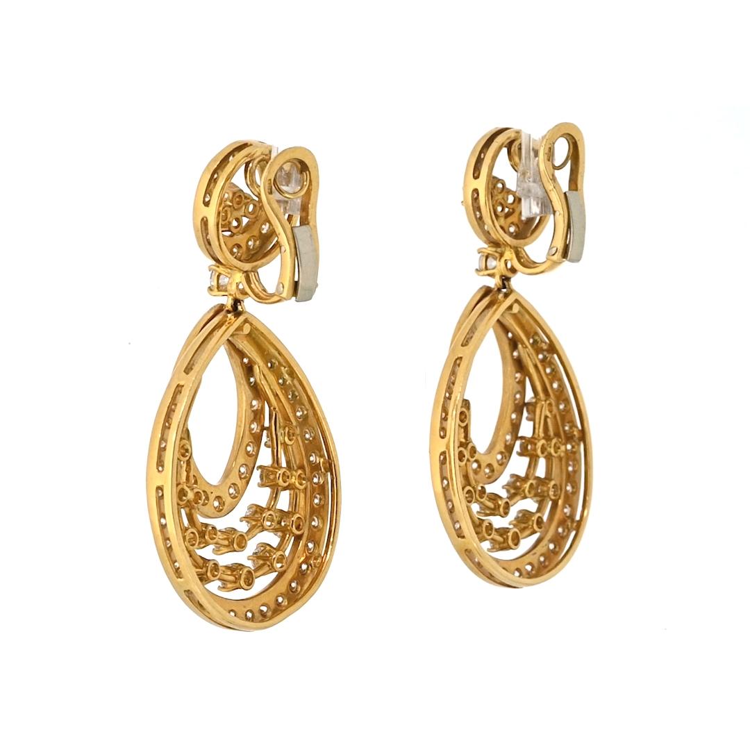 vca earrings dangling