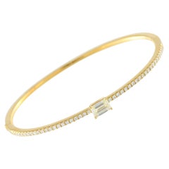 18K Yellow Gold 1.30ct Diamond Bracelet