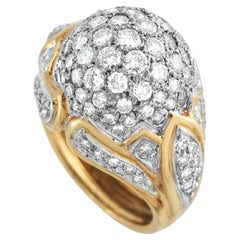 18K Yellow Gold 1.70ct Diamond Ring MF33-011626