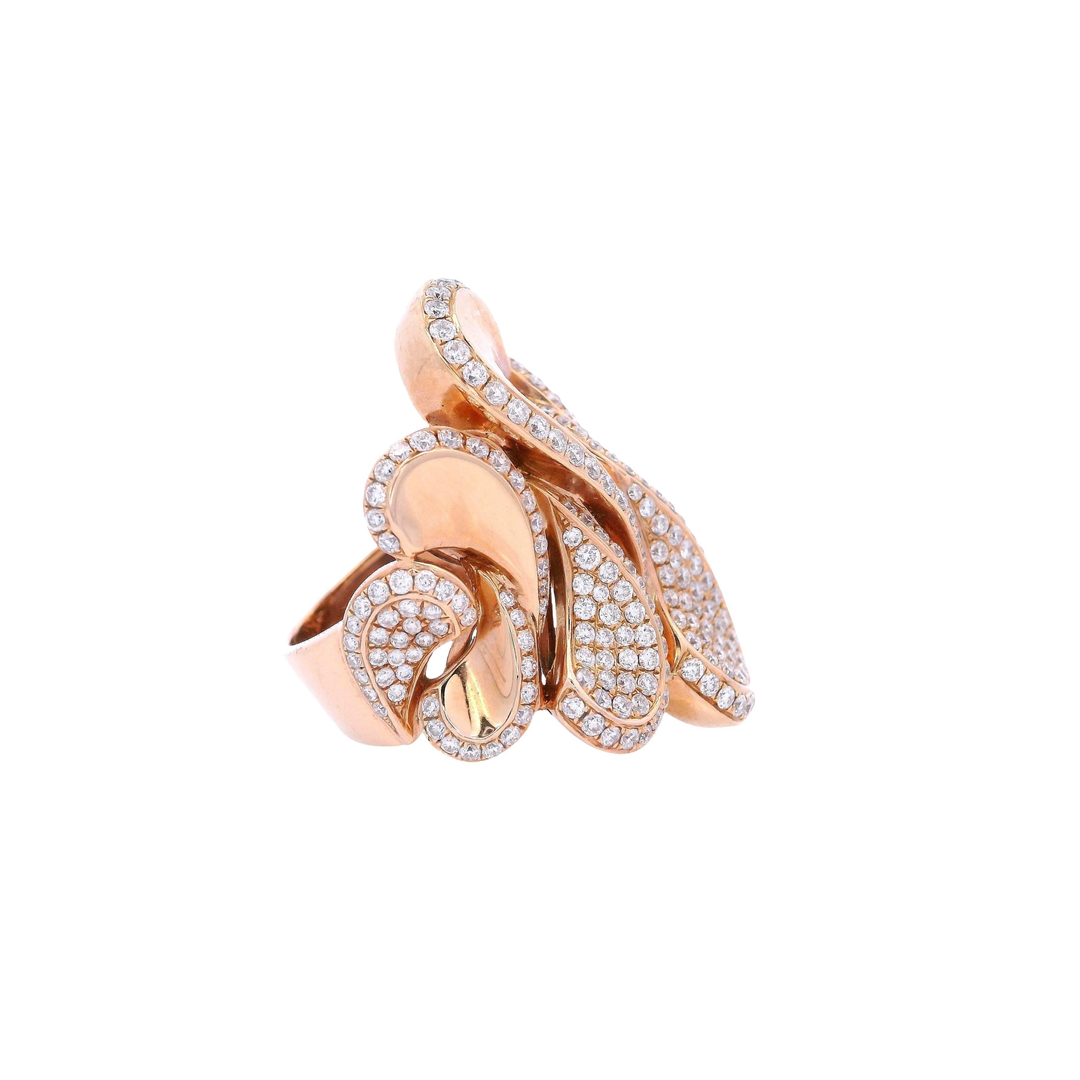 Oro giallo 18 carati 1,72 carati. Anello con diamante In condizioni ottime in vendita a Aventura, FL