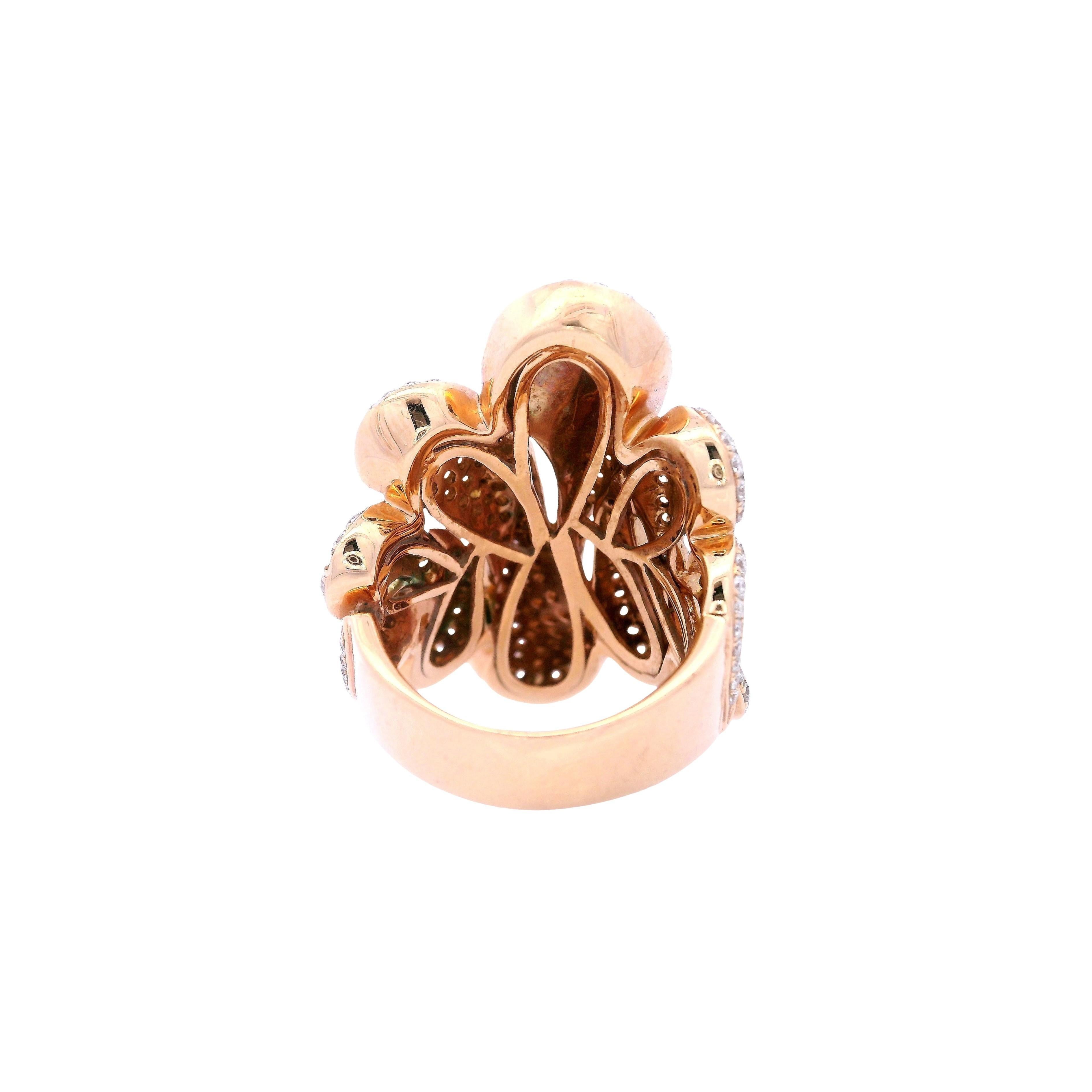 Oro giallo 18 carati 1,72 carati. Anello con diamante in vendita 1