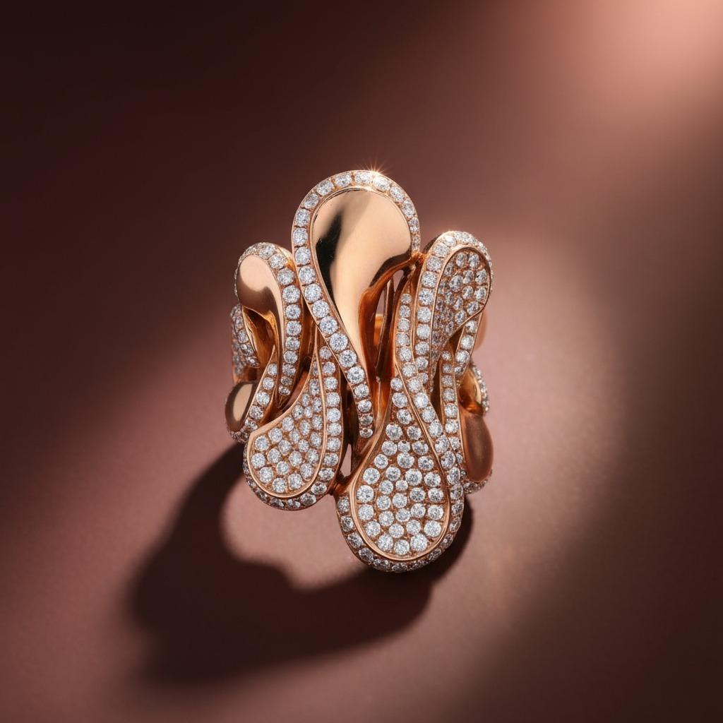 Or jaune 18K 1.72 Ct. Bague en diamant en vente 3