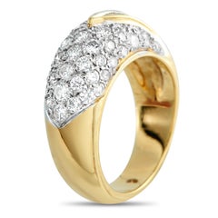 18K Gelbgold 1,85ct Diamant Ring MF04-031726