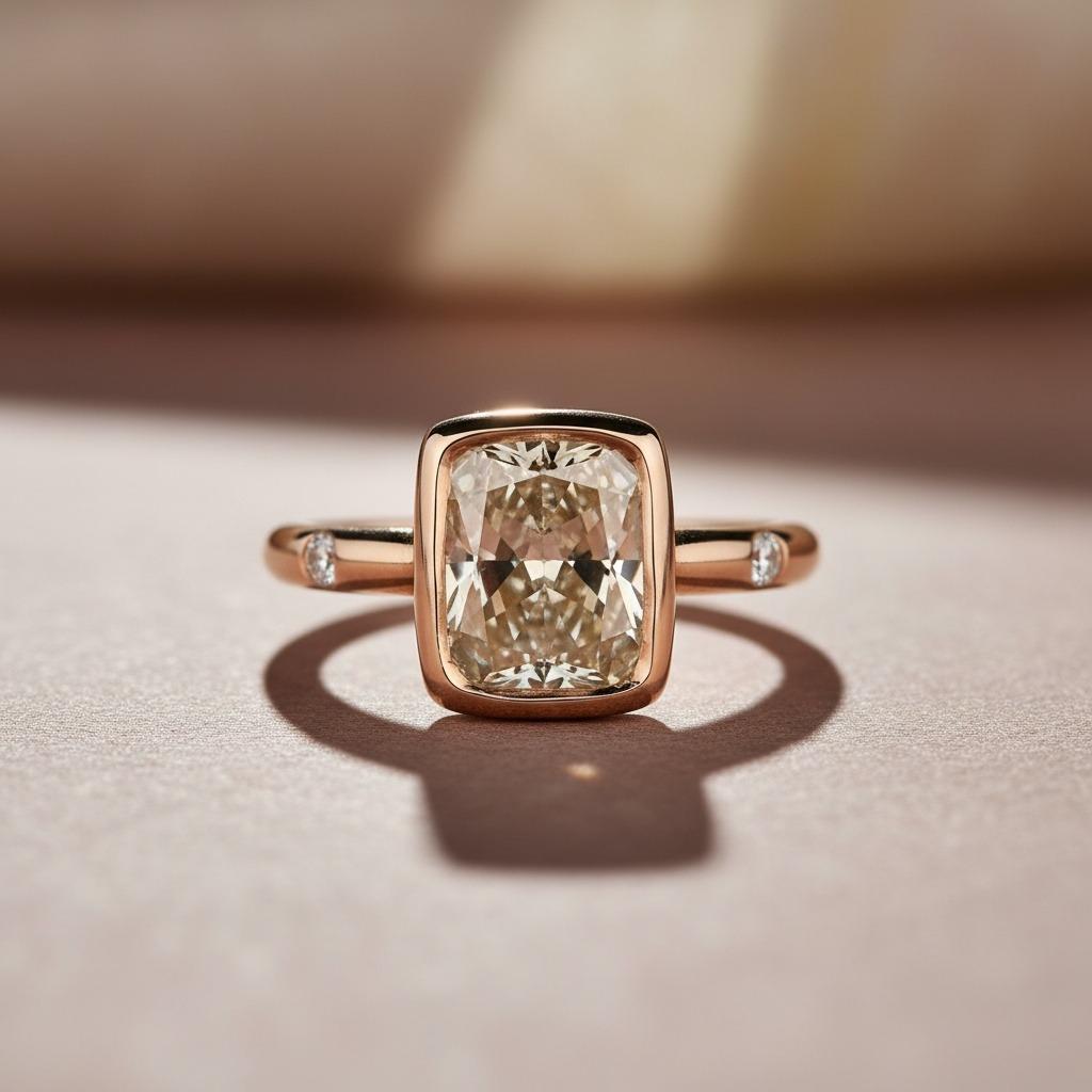 Oro amarillo de 18 quilates 2,01 ct. Anillo de diamante amarillo fantasía en venta 2