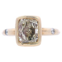 18K Yellow Gold 2.01 Ct. Fancy Yellow Diamond Ring