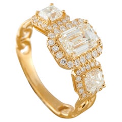 18K Gelbgold 2,01ct Diamant Ring ALR-20065