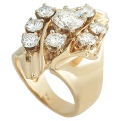18K Gelbgold 2,10ct Diamant Ring MF14-050126