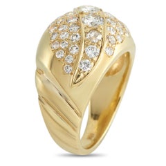 18K Yellow Gold 2.10ct Diamond Ring MF27-030226