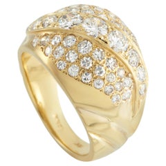 18K Yellow Gold 2.10ct Diamond Ring MF27-030226
