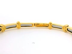 18k Yellow Gold 2.40ctw Diamonds & Yellow Topaz Flexible Cuff Bracelet