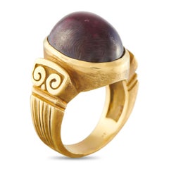 18K Yellow Gold 24.70ct Ruby Ring MF25-043026