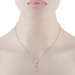 18K Yellow Gold 2.60ct Diamond Necklace ANK-19791-Y