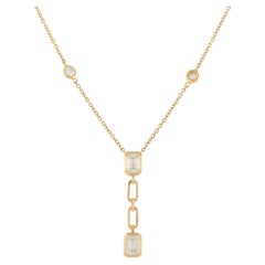 18K Yellow Gold 2.60ct Diamond Necklace ANK-19791-Y