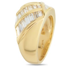18K Yellow Gold 2.60ct Diamond Ring MF10-011926