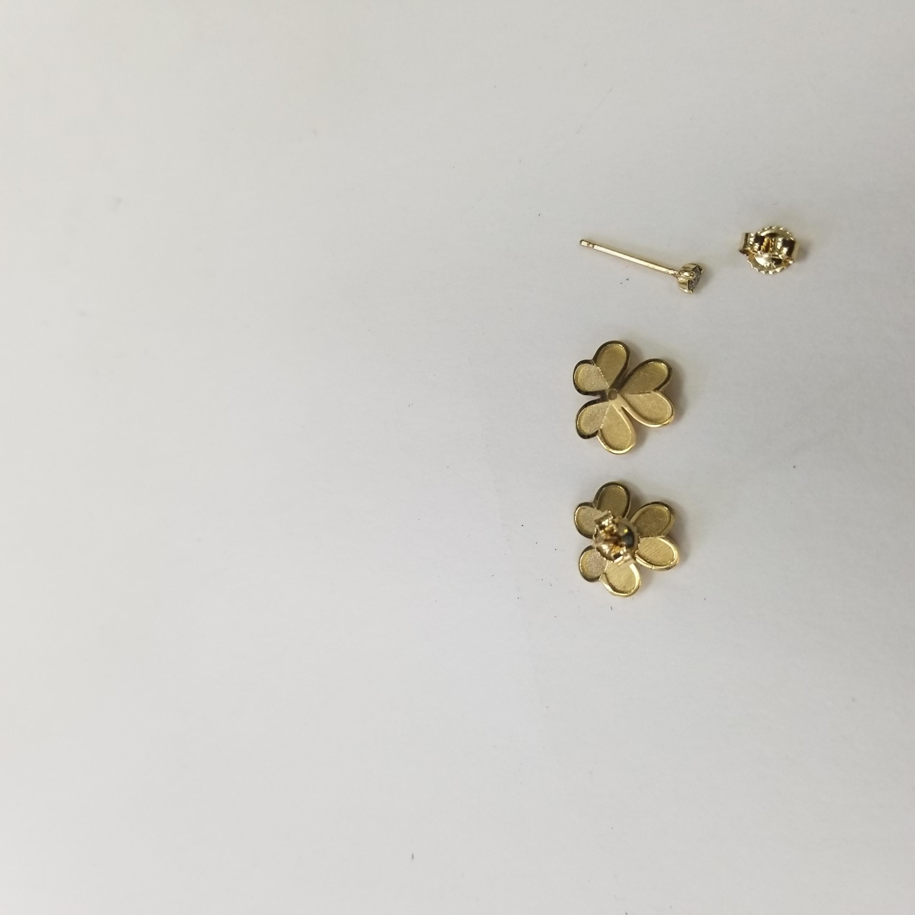 Round Cut 18k yellow Gold 