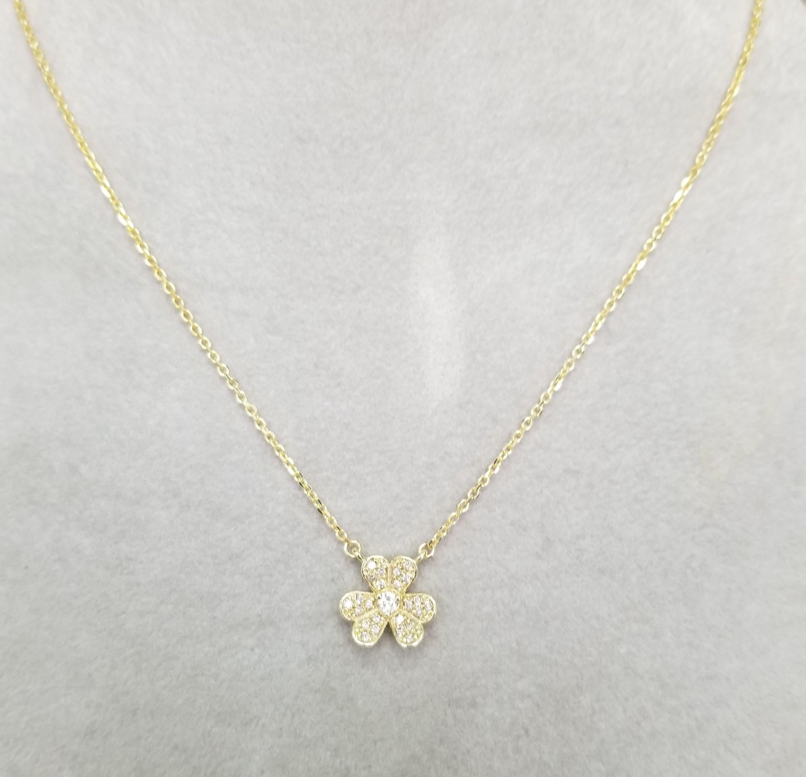 Contemporain Pendentif en or jaune 18k 