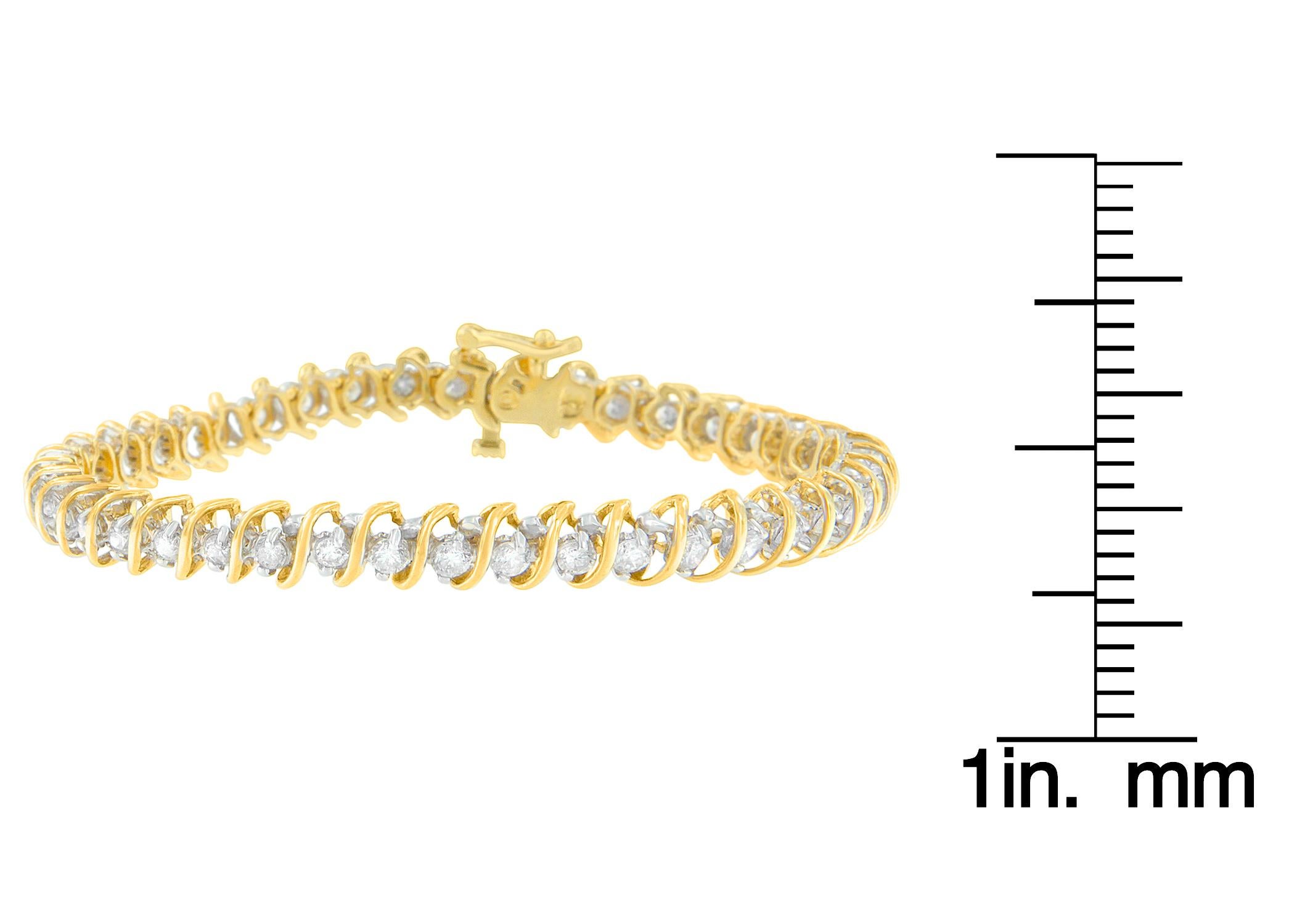 s link tennis bracelet