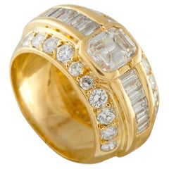 18K Yellow Gold 3.20ct Diamond Ring MF26-022326