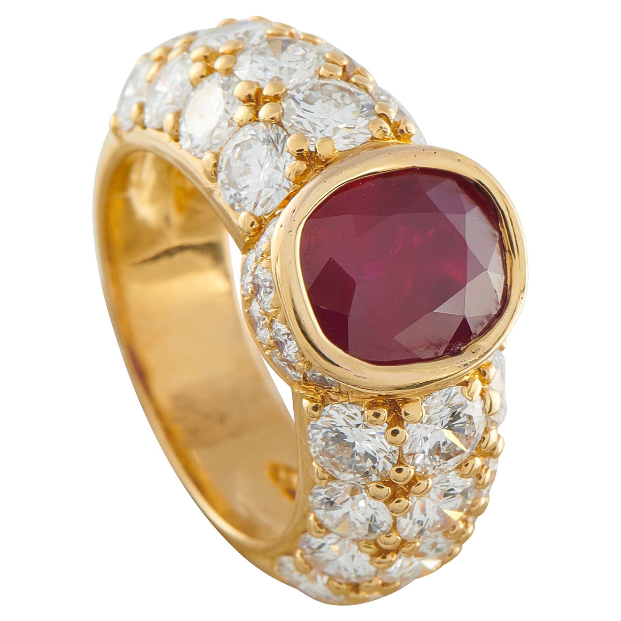 How much is a red Burmese ruby worth?