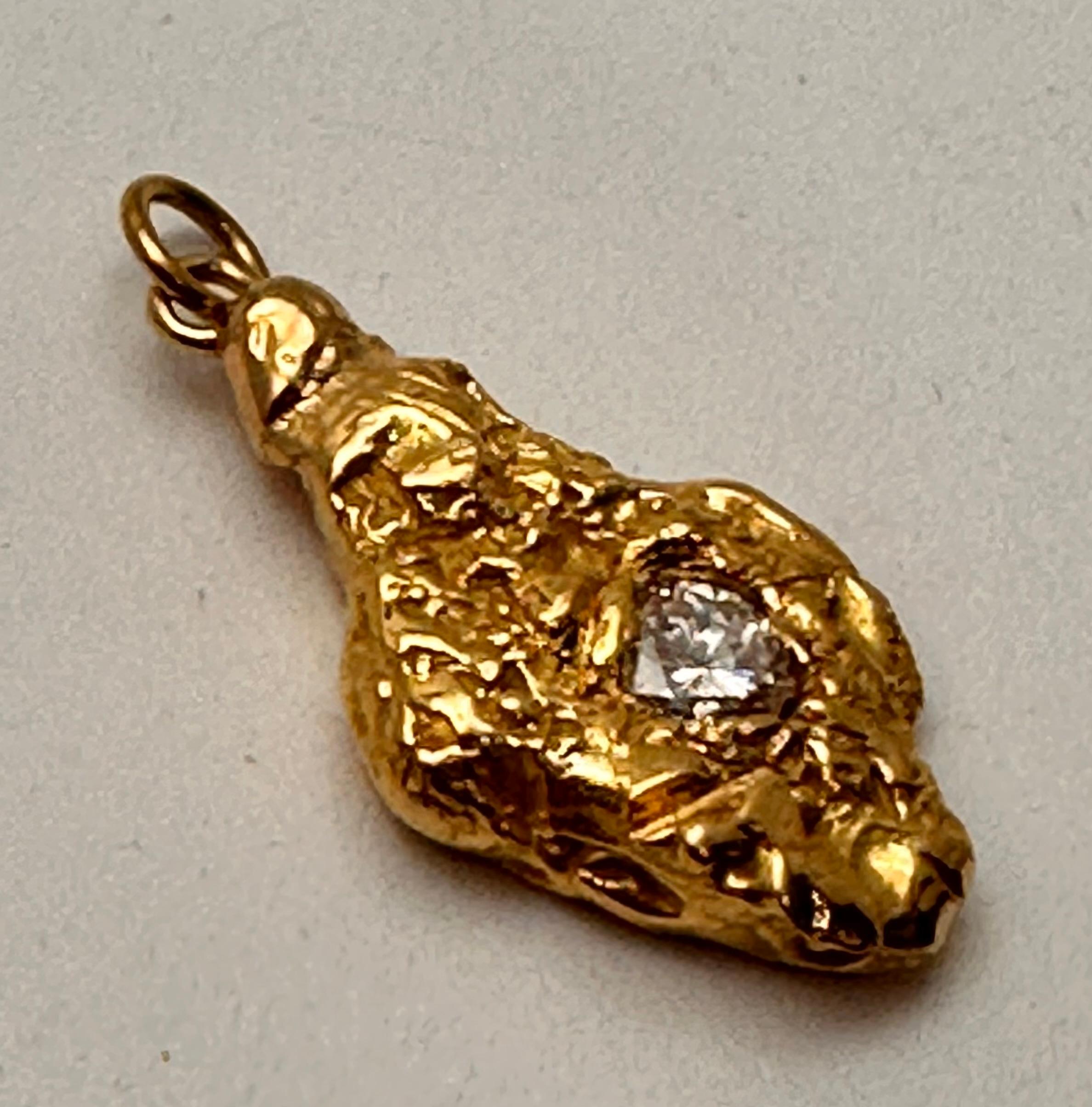 Modern 18k Yellow Gold 4mm Round Sparkly Diamond 1/2