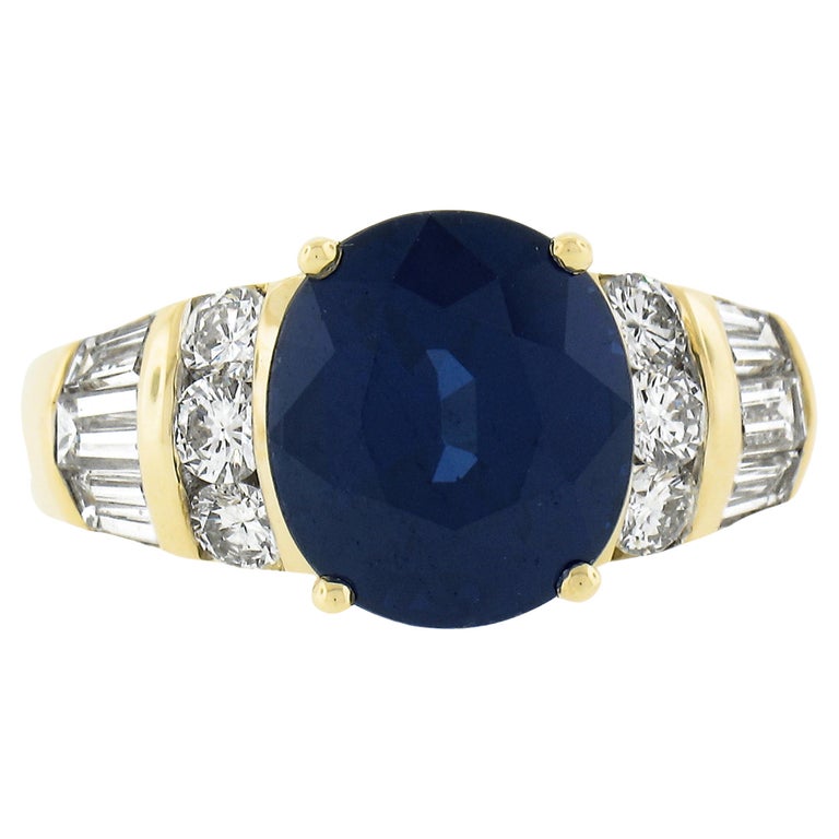 Bague Or 18 Carats Avec Perles Et Saphirs - Magnifique, 1.36g, Occasion