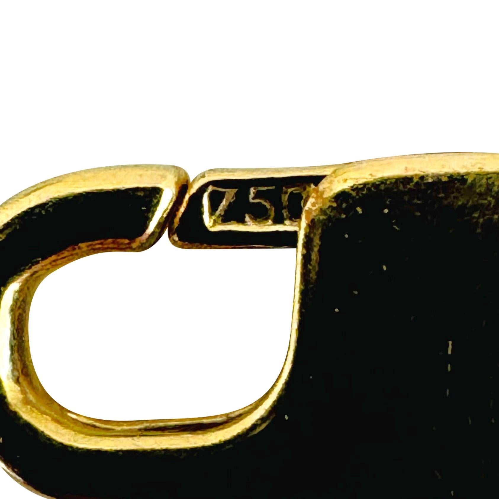 18 Karat Gelbgold 6g Hohllicht 3,5 mm Figaro Gliederkette Halskette 20