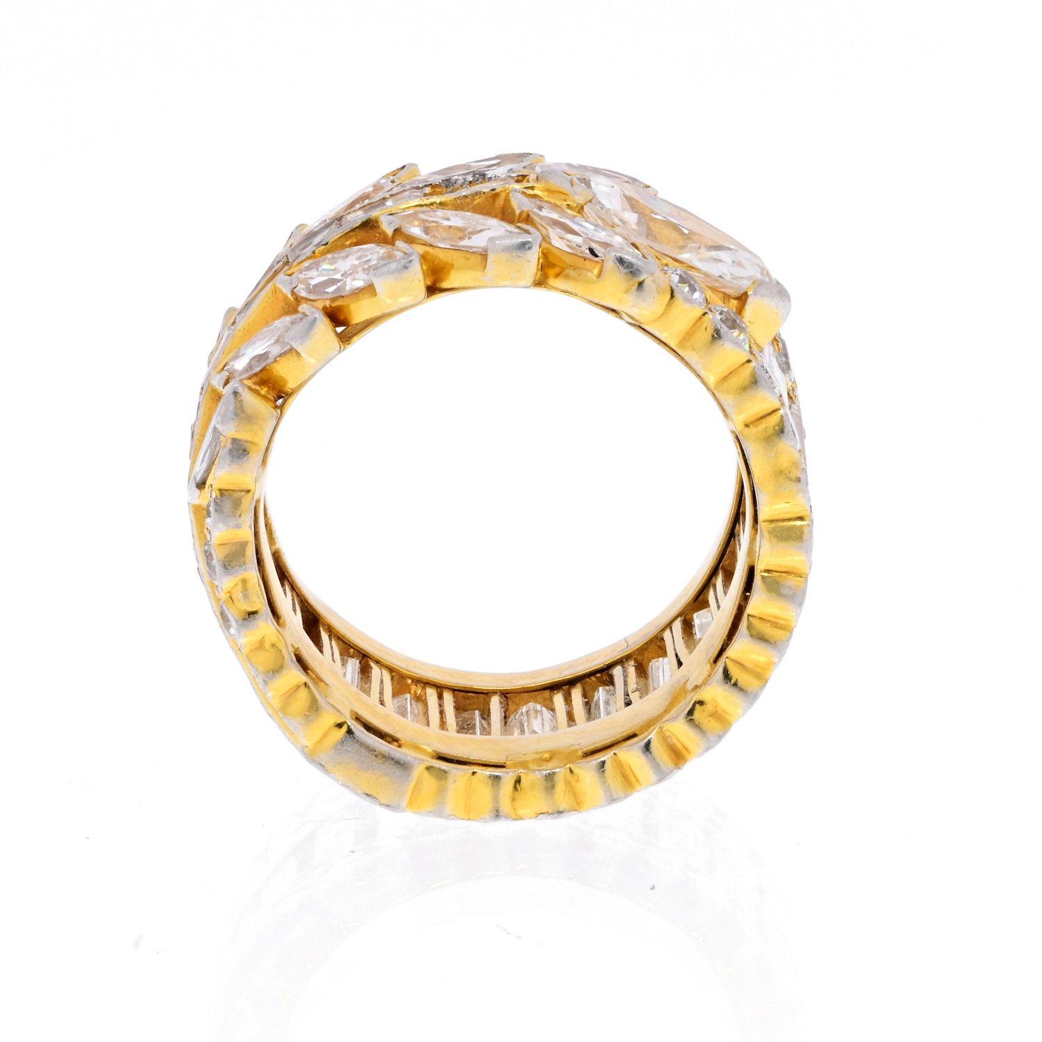 7 carat marquise diamond ring